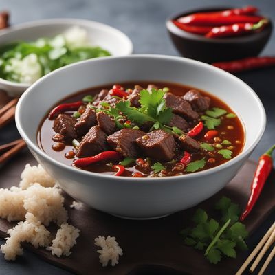 Chinese-style Spicy Beef Stew