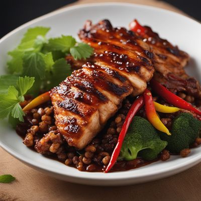 Chinese-style Spicy Grilled Chicken