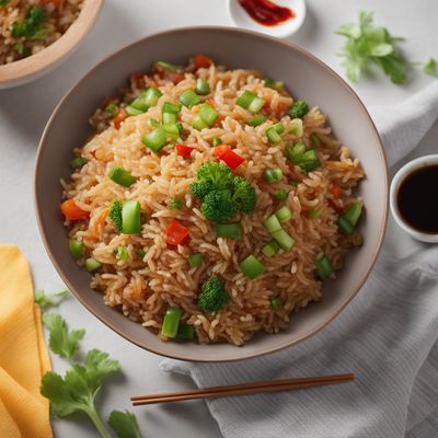 Chinese-style Turkey Fried Rice