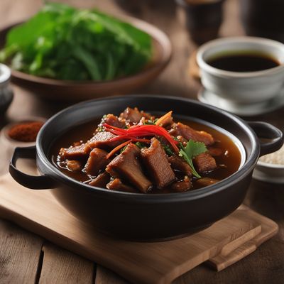 Chiuchow-style Braised Pork with Puha