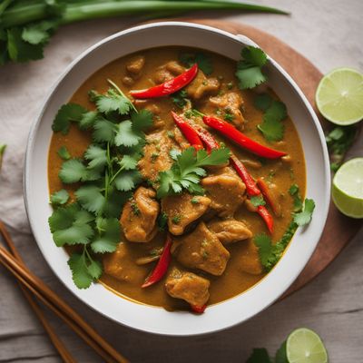 Chomlek - Cambodian Lemongrass Chicken Curry