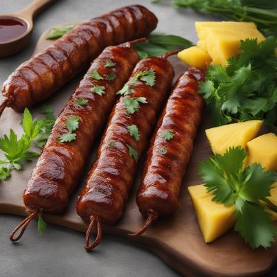 Christmas Island Grilled Sausages