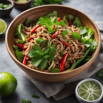 Chruok Svay - Cambodian Spicy Pork Salad