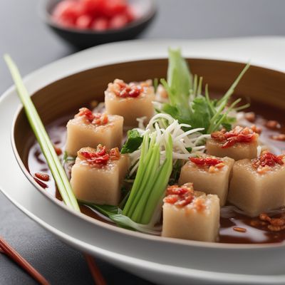 Chwee Kueh with Savory Radish Topping