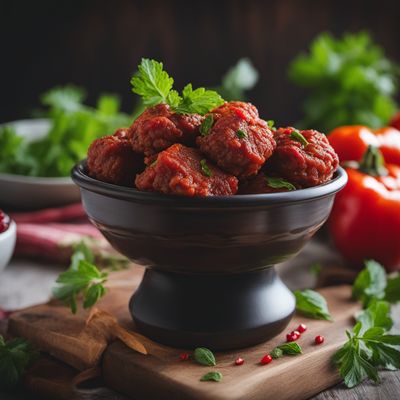 Çiğ Köfte - Spicy Turkish Vegan Meatballs