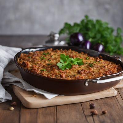 Circassian Eggplant Casserole