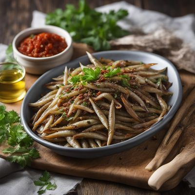 Circassian-style Marinated Anchovies