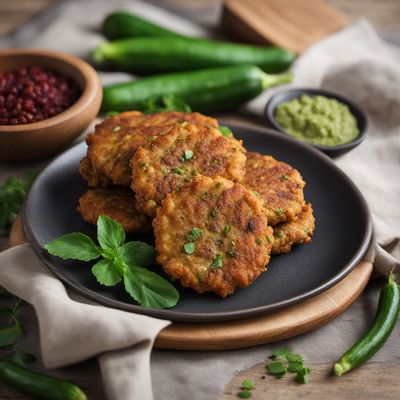 Circassian Zucchini Fritters