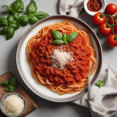 Ciriola with Tomato and Basil Sauce