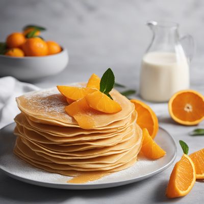 Classic French Crêpes Suzette