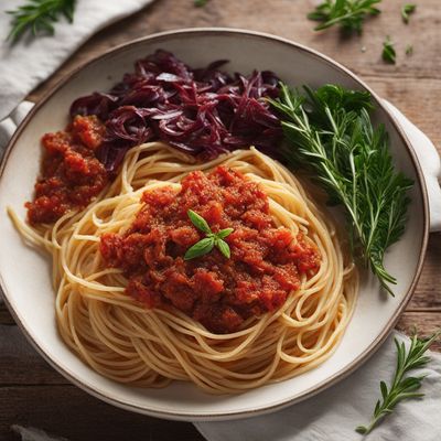 Classic French Spaghetti Bordelaise