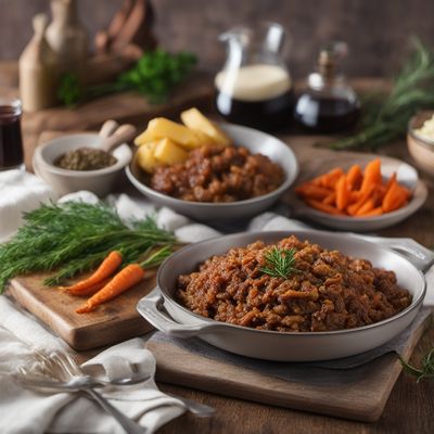 Classic Scottish Mince and Tatties