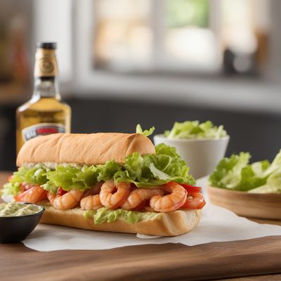 Classic Shrimp Po'Boy