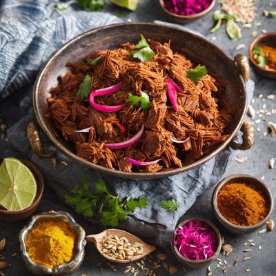 Cochinita Pibil with a Middle Eastern Twist