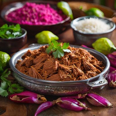 Cochinita Pibil with Moroccan Twist