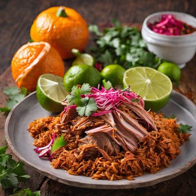 Cochinita Pibil - Nouvelle Cuisine Style