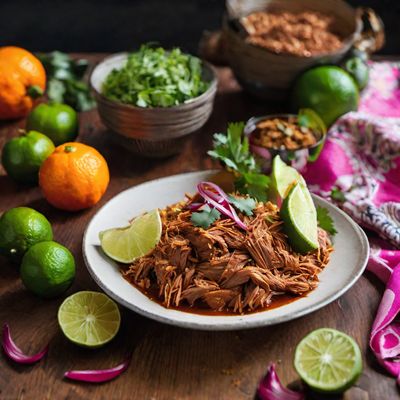 Cochinita Pibil - Nouvelle Cuisine Style