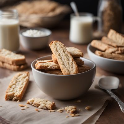 Coconut Biscotti with a North Dakota Twist