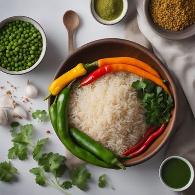Coconut Rice with Spiced Vegetables