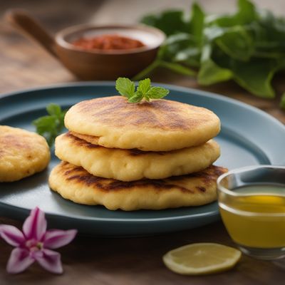 Colombian Egg-Stuffed Arepas