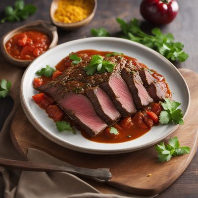 Colombian-Style Braised Flank Steak