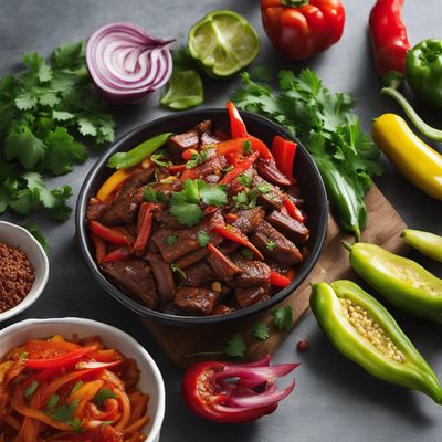 Congolese-Style Lomo Saltado