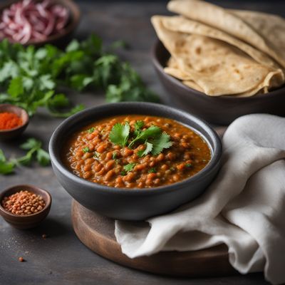 Congolese-style Tadka Lentils