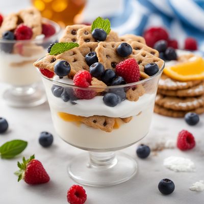 Cookie Salad with Creamy Vanilla Dressing