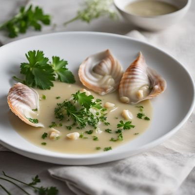 Coquillade de la baie de Somme with Herb Butter Sauce