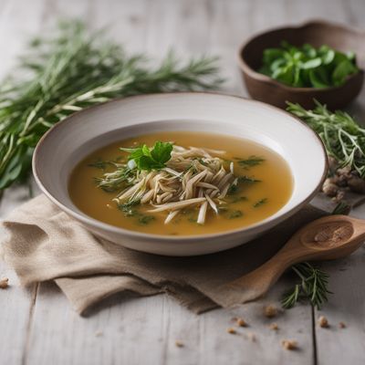 Corsican-inspired Ewedu Soup