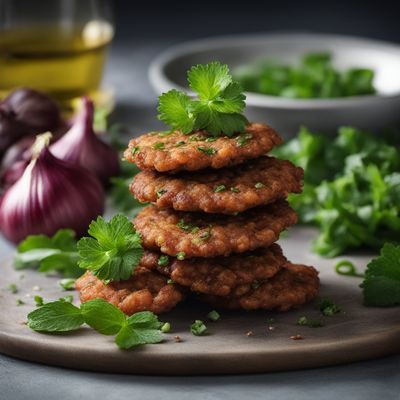 Corsican-inspired Herbed Fava Bean Fritters