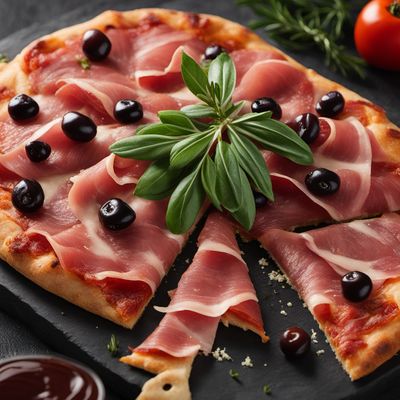 Corsican Prosciutto Pizza