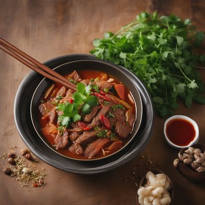 Corsican-style Bún bò Huế