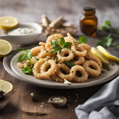 Corsican-style Salt and Pepper Calamari