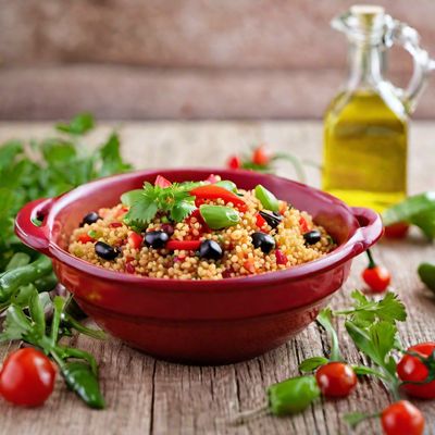 Couscous with Latin American Flavors