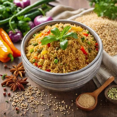 Moroccan Couscous with Vegetables and Spices