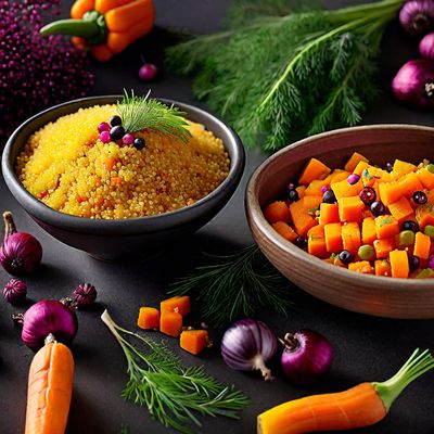 Nordic-Inspired Couscous with Roasted Vegetables