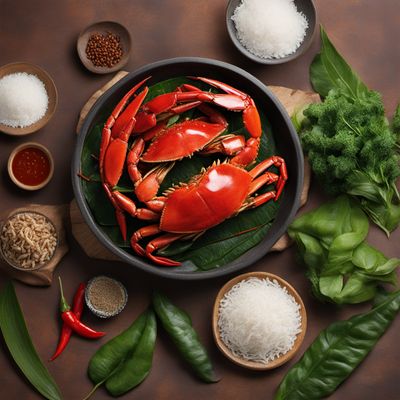 Crab and Callaloo Stir-Fry