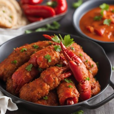 Crawfish Boudin with a Spicy Twist