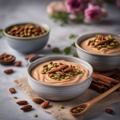 Creamy Almond Pudding