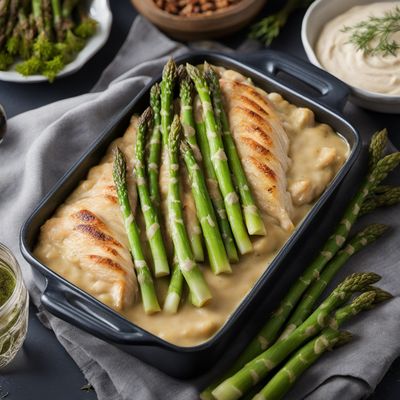 Creamy Chicken and Asparagus Casserole