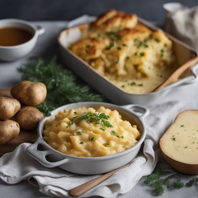 Creamy Finnish Potato Casserole