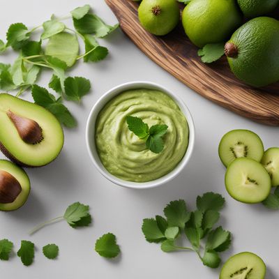 Creamy Kiwi Avocado Dip