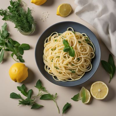 Creamy Lemon Pasta with Welsh Twist