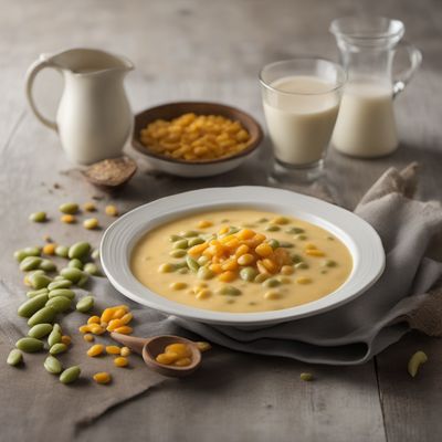 Creamy Lima Beans with Milk and Egg Yolks