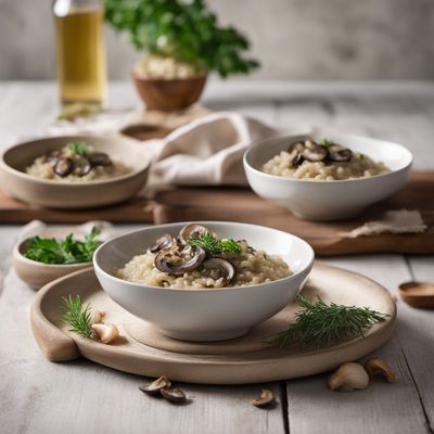 Creamy Mushroom Risotto