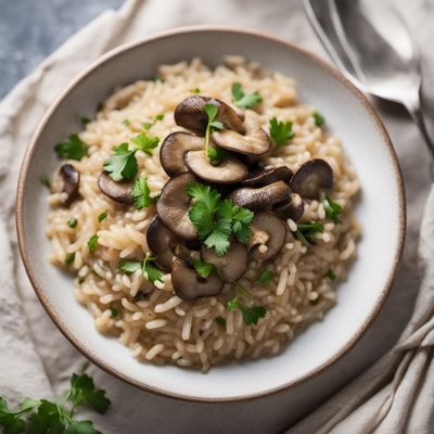 Creamy Mushroom Risotto