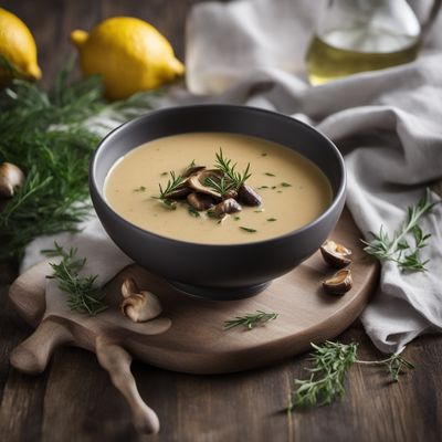 Creamy Mushroom Soup with a Balkan Twist