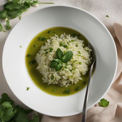 Creamy Nettle Risotto