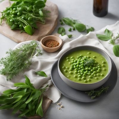 Creamy Norwegian Green Pea Stew